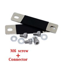 1-4pcs EVE 280AH 310Ah 320Ah M6 구리 버스 바 커넥터 배터리 M6 나사 커넥터 배터리 LiFePO4 CATL 3.2V Lifepo4 배터리, 2pcs - M6 screw