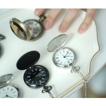 클래식 복고풍 회중시계 빈티지 느낌 로마시계