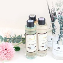 디퓨저 생화 꽃 작약 라일락 150ml 리필 제주도 동백 향 78가지 호텔 라스 부향률 예쁜 집들이 선물, 릴리타입