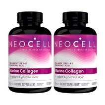 네오셀 Neocell 마린 콜라겐 콜라겐/히알루론산, 120정, 2개