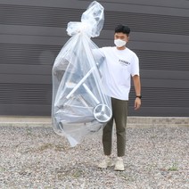두꺼운 대형 PE 비닐봉투 유아용품 이삿짐 정리 김장비닐 벌크, 6호(120x240 20매)