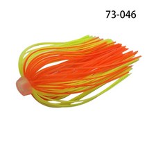5 개/몫 88 가닥 64 미리메터 실리콘 스커트 탄성 구멍 우산 낚시 액세서리 버즈 미끼 스피너, 73-046