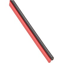 Kyowa Harmonet 세경 2 심 병렬 선 KFC 0.1SQX2C 릴 권 50m 레드 블랙, 1개, 1 새 버전 5mcm
