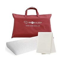 베개 브레인슬립 필로우 STANDARD 커버 액티브 에어 네이비, 【유기농 수면】클라우드 화이트, LOW