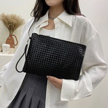 빅 사이즈 위빙 클러치백 핸드백 파우치 대학생가방 데일리백 캐주얼 미니 보스턴백 브리프케이스