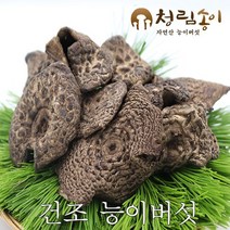 (청림송이.능이) 자연산 능이버섯 (특품)건조, 1개, 건조흙능이/100g