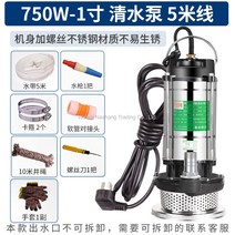 수중펌프 지하집수정 물빼기 배수펌프 농업용양수기 용량별 총정리 물높이감지 (일부품목) 자동수중펌프 220V, 750W1인치맑은물5미터국수개