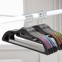 디스토어 공간활용 스마트 심플고리 옷걸이 30개, 블루_30개