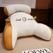 PETITBATH 여름 쿨 바디필로우 의자 등받이쿠션 허리 등쿠션 쇼파 사무실, 토스트