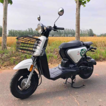 50cc 스쿠터 오토바이 입문용 클래식 배달용 출퇴근용, 옐로우