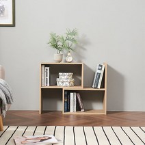 플레이디 DIY 조절 낮은 책장 드라마 협찬 상품, 화이트