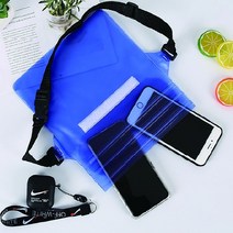 [기회공작소]프리미엄 핸드폰 방수팩 방탄 스마트폰 방수파우치 워터밤, 핸드폰방수팩 블랙