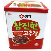 샘표 참진한 고추장 14kg, 1개