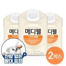 메디웰 고단백플러스 (200ml x 30팩) x 2박스, 단품, 단품