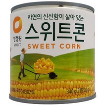콤비네이션피자 신선 요리 옥수수 통조림 340g 쫄깃쫄깃 피자용 옥수수캔, 1개