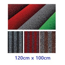 엘리베이터 복도 먼지제거 고급 인조잔디 발매트 신발털이 현관용 상가, 1개, 그린 120x100cm