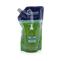 록시땅 - 아로마콜로지 퓨리파잉 프레쉬니스 샴푸 에코 리필 (일반 및 지성 모발용), White, 500ml/16.9oz