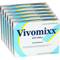 여성질유산균 다이어트 변비유산균 프로바이오틱스프리바이오틱스 Vivomixx 프로바이오틱 4500억 10포, 60 Sachets