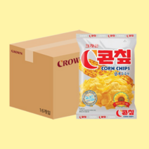 콘칩 옥수수 70g 16입 박스 대용량과자, 콘칩 1box 70g x16입