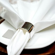 웨딩포 냅킨링 실버 메탈 S68 Napkin Ring Silver Metal
