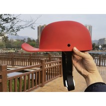 클래식헬멧 카본헬멧 오픈페이스 헬멧 핼멧 오토바이방한용품 뚝배기 오토바이뚜껑 오토바이 헬멧 레트로 헬멧 오토바이 풀 페이스 야구 모자 헬멧 액세서리 오리 헬멧 도트 승인 33, L, BQ-1덤레드 DScap