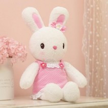 겁이많은아이 들고다니는 애착 토끼인형 따로자기 여자아이 분리불안 4세