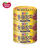 동원 DHA 참치 100g, 3개