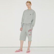 [NOHANT] UNIVERSITY VINTAGE PRINTING SWEATPANTS GRAY