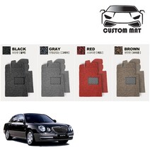 커스텀 오피러스 코일매트 카매트 일체형 확장형 프리미엄, 오피러스 프리미엄(09년~11년) 1열+2열일체형 그레이, 기아, 기아