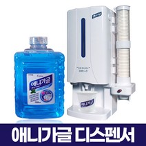 애니가글 전용 디스펜서 업소용 대용량 구강청결제 가그린 가글, 1개