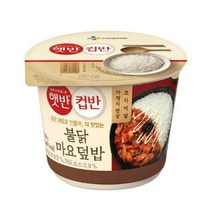 CJ더마켓 탕비실 업소용 식당용 PC방 탑티어 햇반 컵반 불닭마요덮밥 간편식 컵밥 국밥 냉동밥 솥밥 점심 도시락 219G, 9개