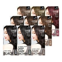 꽃을든남자 CS먹물칼라 일반염색약(새치), N6 자연갈색, 2개