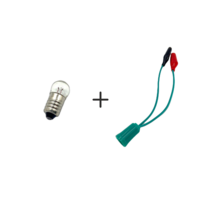 꼬마전구 집게소켓 1세트 부품 실험 DIY 만들기