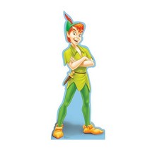 Cardboard People 스티치 카드보드 컷아웃 스탠드업 디즈니 미국직송 278587, Peter Pan.