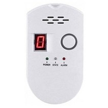 디지털 가스 검출기 가스 경보 가스 누출 감지기 LPG LNG 석탄 천연 가스 누출 감지, 단일옵션
