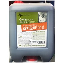 백설 돼지갈비양념(백설 10K)/갈비양념장, 돼지갈비양념(백설 10K), 해당용량