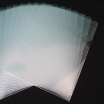 L자투명 A4 화일홀더 엘폴더 12P