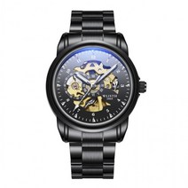 오토매틱 스켈레톤 남성 메탈시계 메탈손목시계