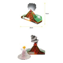 초등학교 2학년 지구과학 실험 학습 화산모형 5인세트 체험교육, 1인개별포장