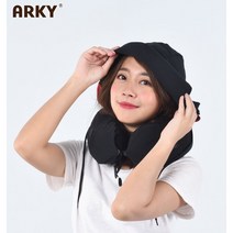 아르키 여행용 캠핑 휴대용 기능성 라텍스 목베개