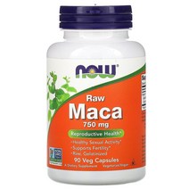 나우 푸드 로우 마카 Raw Maca 750 mg 90 베지캡슐 3개월분