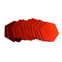 인테리어 디자인 전신거울 북유럽 빈티지 감성 거울 12pcs 3d 벽 스티커 홈 장식 육각 장식 diy 이동식 거실 데칼 아트 장식품 홈 드롭 선박, 100x85x50mm, 그물