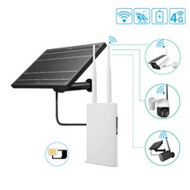 태양광 150Mbps 4G심카드 WIFI SK KT LG 휴대용 무선라우터, 4G라우터+태양광패널