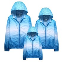 빅사이즈 남자 여자 커플 트레킹복 봄 여름 여성 바람막이 자켓 등산용 초경량 부모님