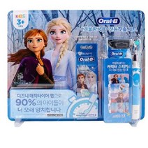 자동 키즈전동 칫솔 초등학생 어린이 전동칫솔 주니어 오랄비 겨울왕국2