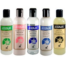 조소냐 아크릴 보조제 250ml 5종, 클리어 글레이즈 미디엄