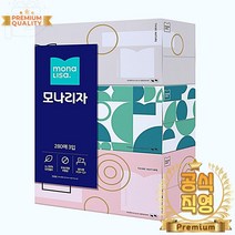 코푸는휴지 3입 하이럭키티슈 280매 팝업티슈 곽휴지 업소용 먼지없는 슬림티슈