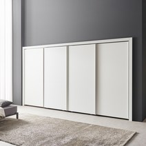 인시네 모나 슬라이딩 붙박이장 270CM 360CM 9자 10자 11자 12자, 화이트 270CM
