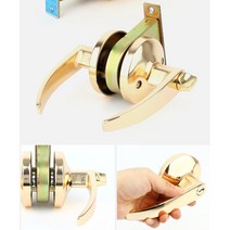 간편시공 인테리어 튼튼 현관문 문손잡이 도어핸들 문고리 그립감 셀프시공 DIY, 9000L 골드