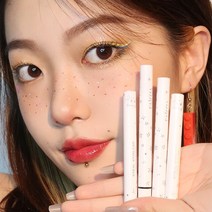 HH 멀티 컬러 워터프루프 펜 아이라이너 브라운 레드 블루 다색 아이라이너+선물증정, LE6